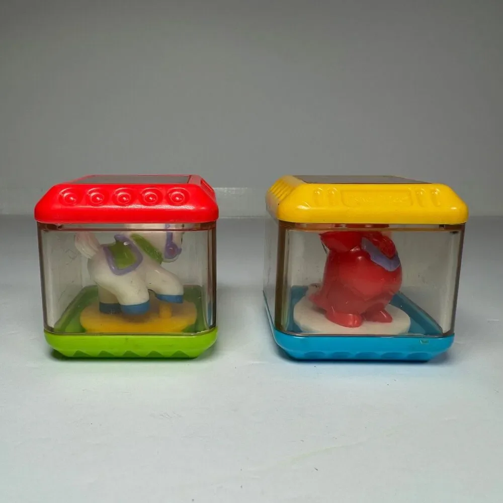 Fisher Price Peek A Boo Building Stack Block Clown Replacement Piece Horse Toys